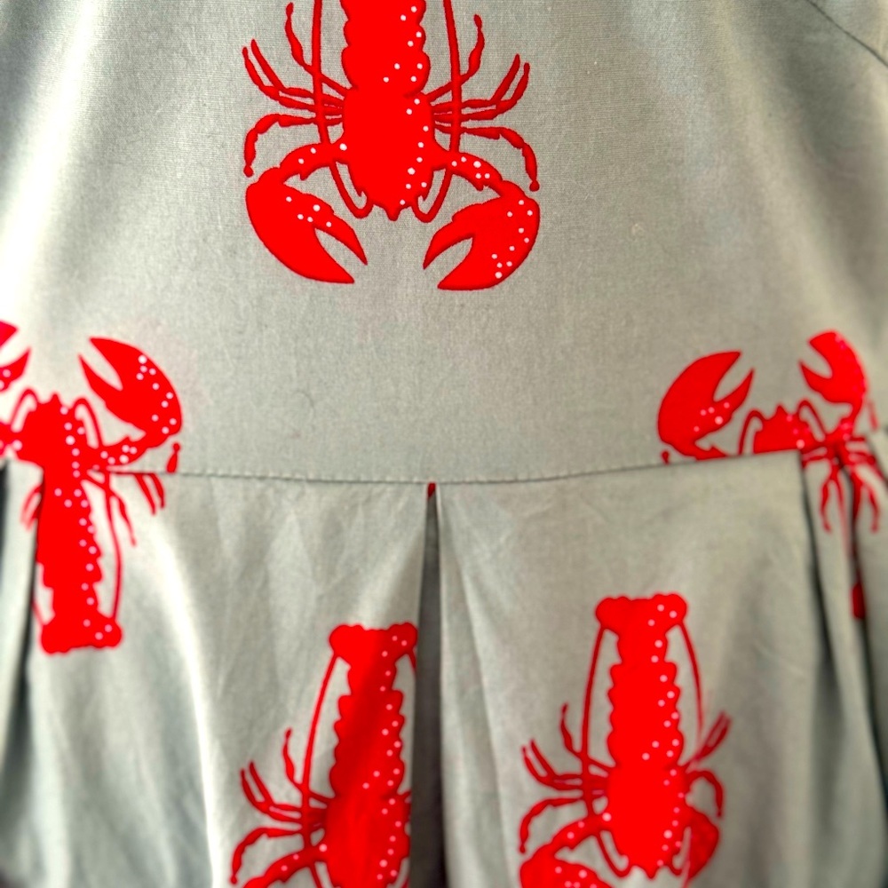 Sz L, Banned (ModCloth) retro Lobster Love dress